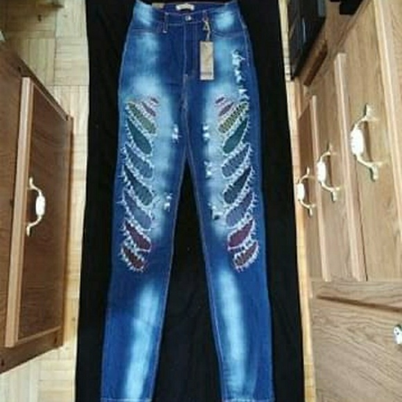 High waist, Booty flattering, jeans - Picture 1 of 5